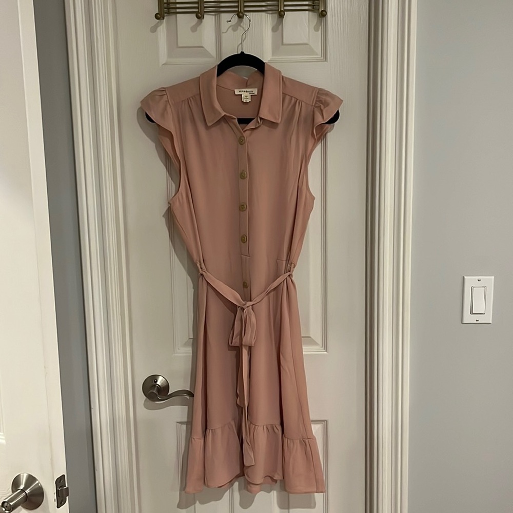 Monteau pink dress